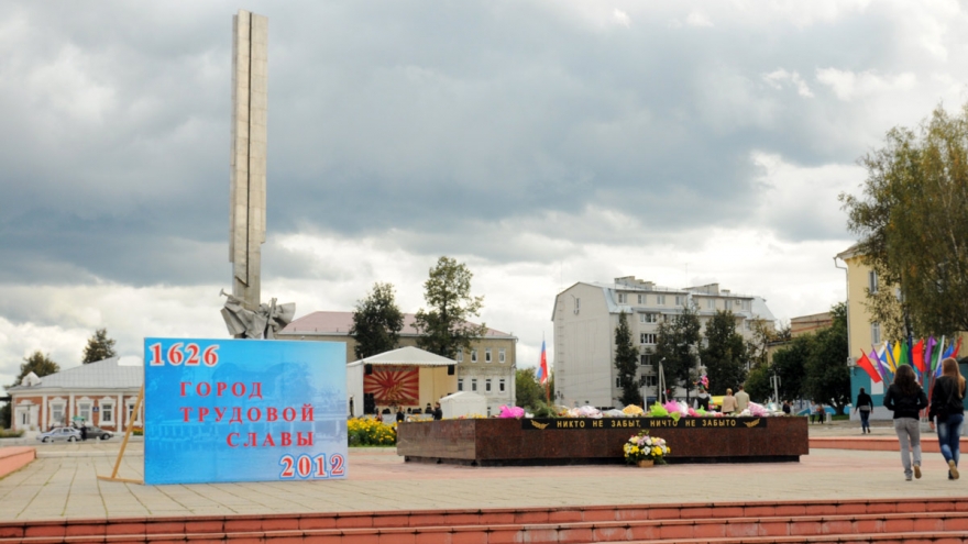 День города Людиново 2012. Площадь Победы