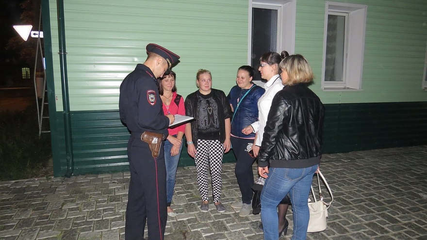 Полиция провела акцию «Вечерний город»