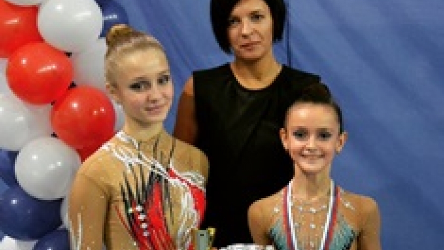 Две людиновских гимнастки стали призерами чемпионата области