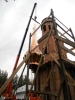 Успешно завершился монтаж шпиля колокольни Казанского собора г. Людиново