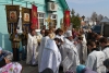 Епископ Людиновский Никита провел службу и крестный ход в Лазаревском храме
