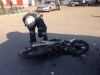 «Газель» сбила мотоциклиста