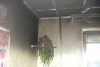 Ночной пожар в квартире на ул.Герцена